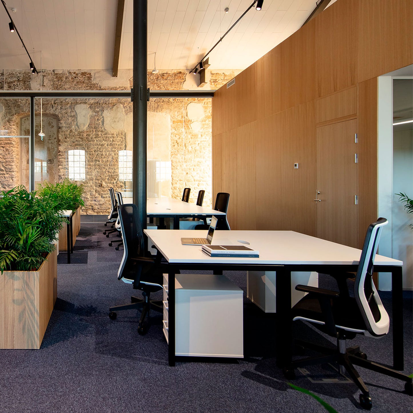 NOVA U bureau | 1600 x 800 mm, érable