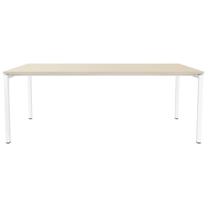 NOVA U meeting table | 2000 x 1000 mm, maple