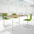 NOVA U meeting table | 2000 x 1000 mm, amber oak - 1 Thumbnail Image