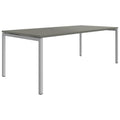 NOVA Table de réunion en U | 2000 x 1000 mm, gris cubanite - 1 Thumbnail Image