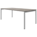 NOVA Table de réunion en U | 2000 x 1000 mm, chêne nordique gris - 3 Thumbnail Image