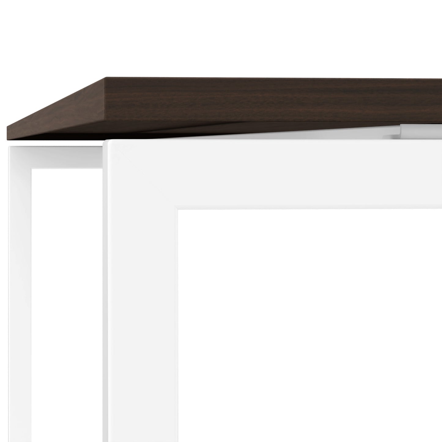 NOVA U meeting table | 2000 x 1000 mm, walnut