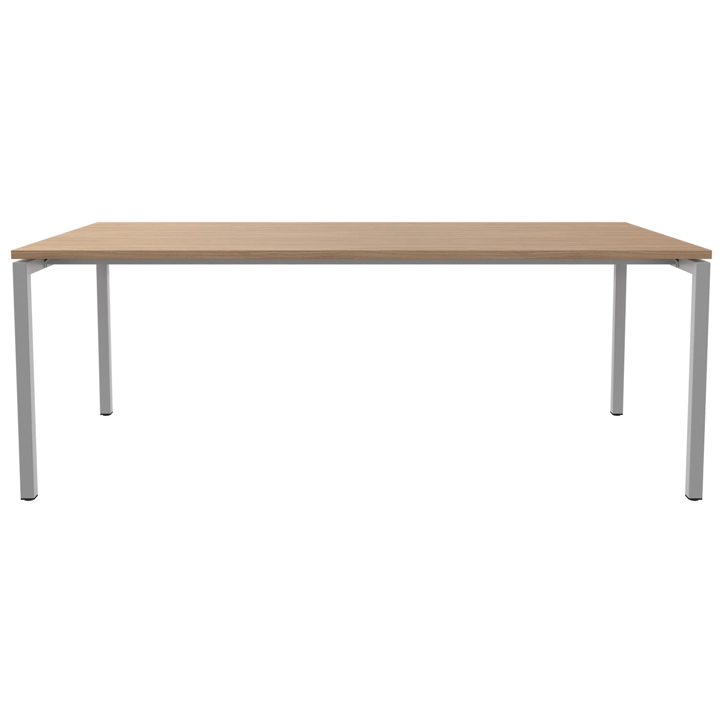 NOVA U executive desk | 2000 x 1000 mm, amber oak