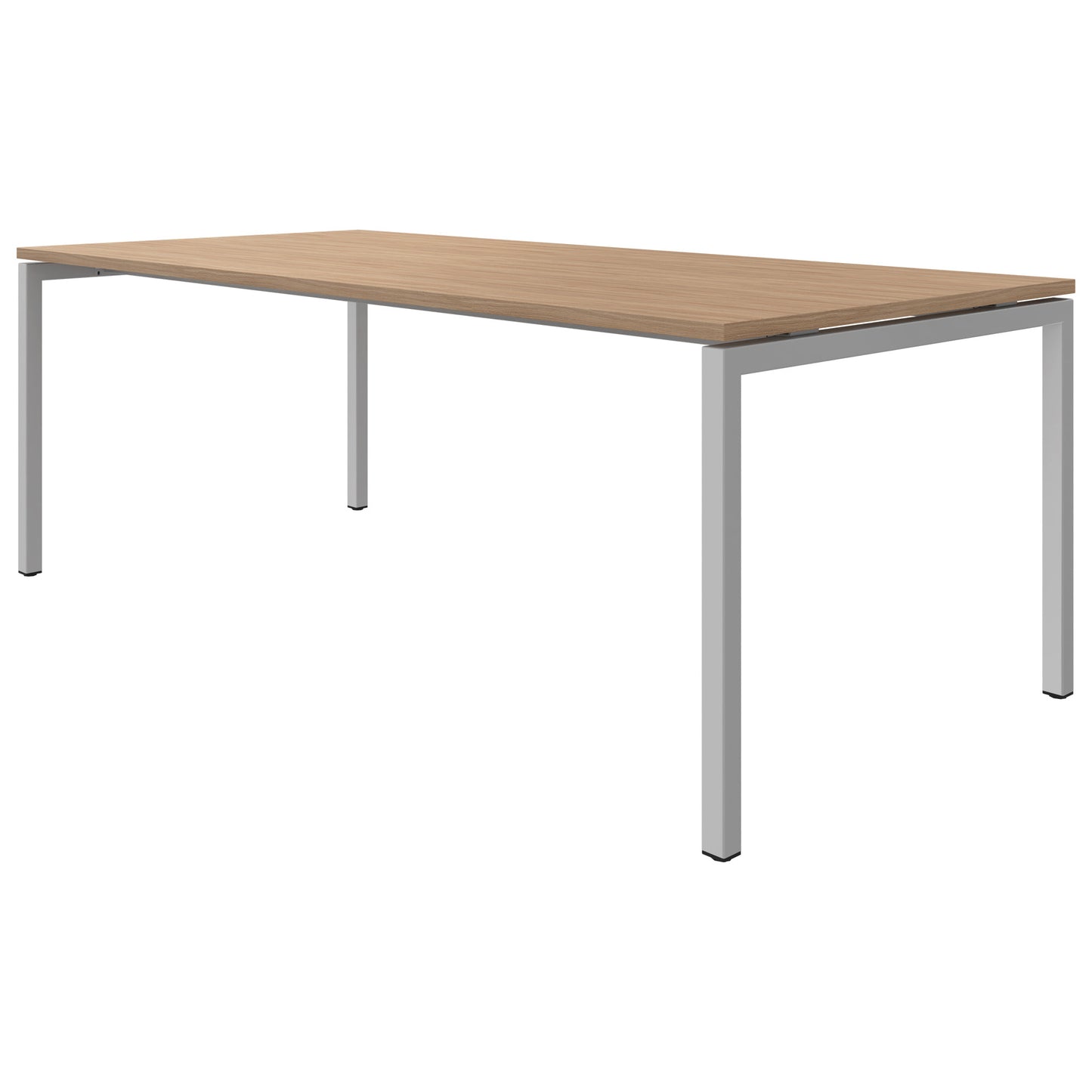 NOVA U executive desk | 2000 x 1000 mm, amber oak