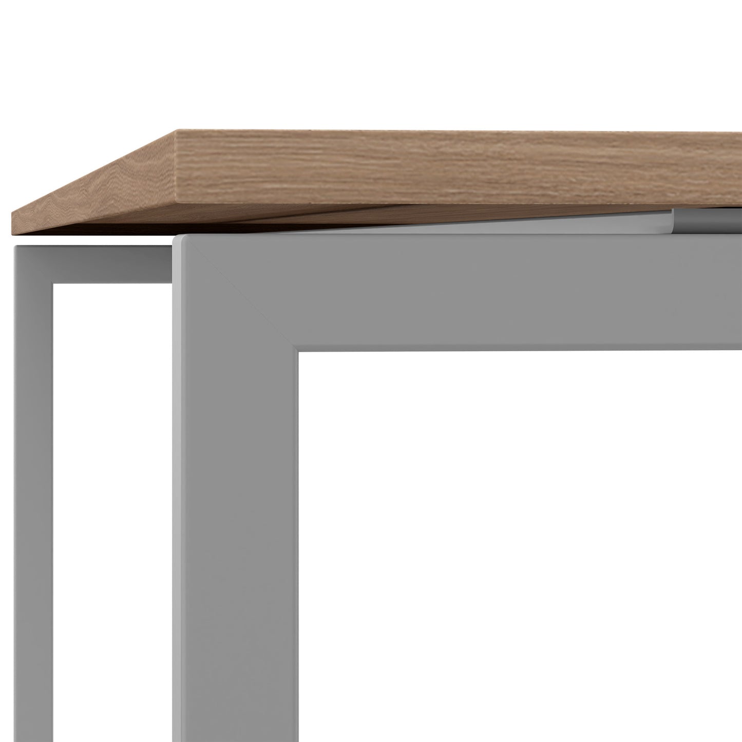 NOVA U executive desk | 2000 x 1000 mm, amber oak