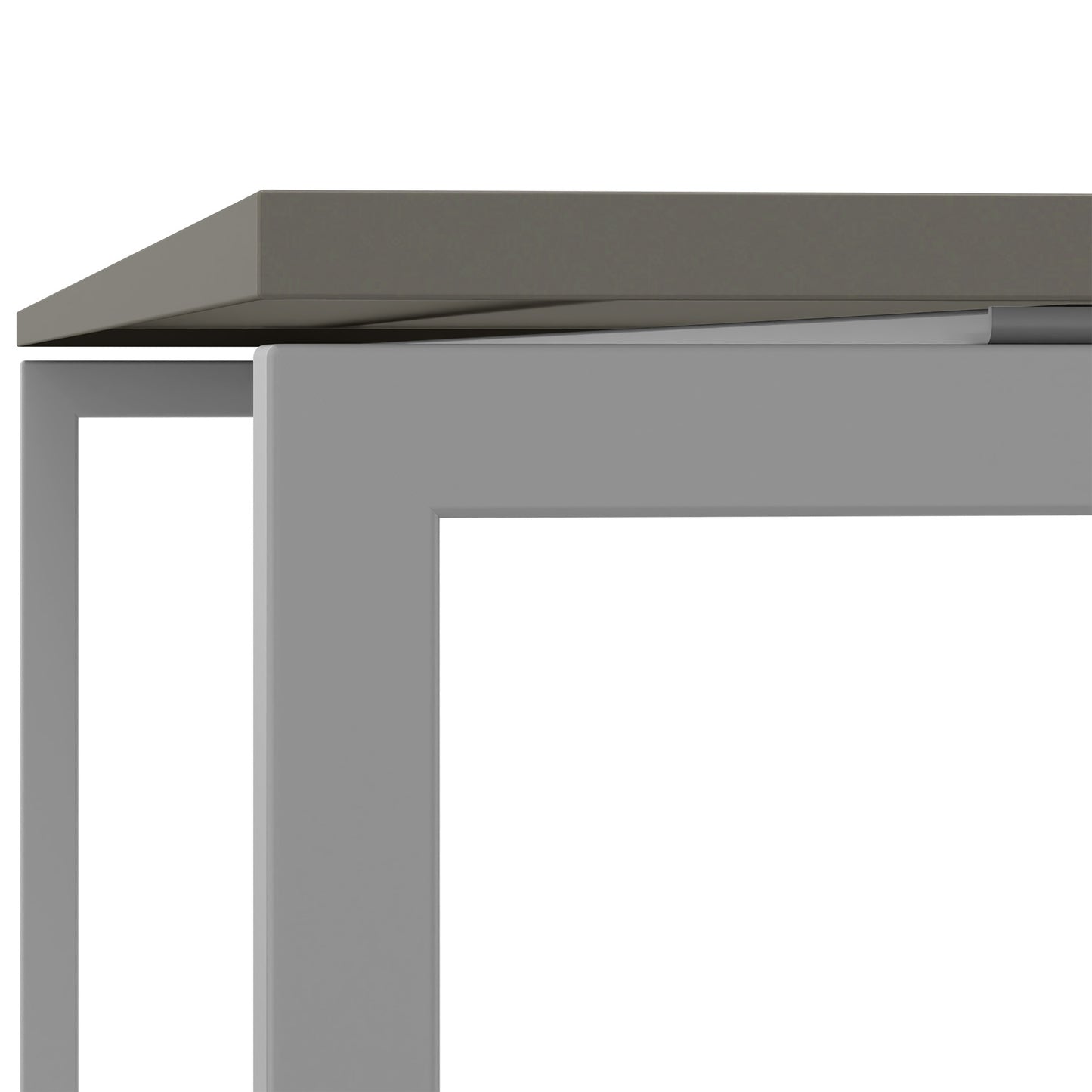NOVA U executive desk | 2000 x 1000 mm, Cubanite gray