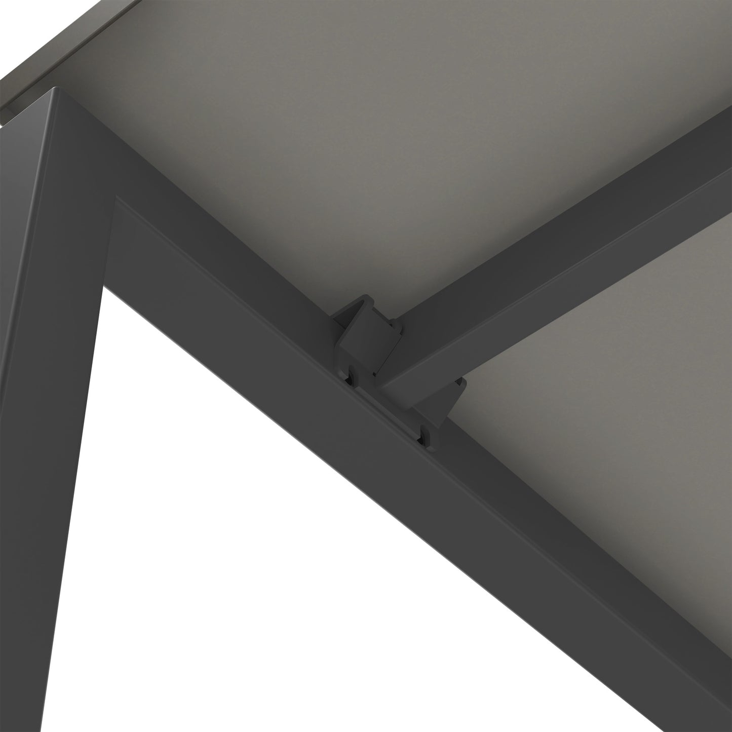NOVA U executive desk | 2000 x 1000 mm, Cubanite gray