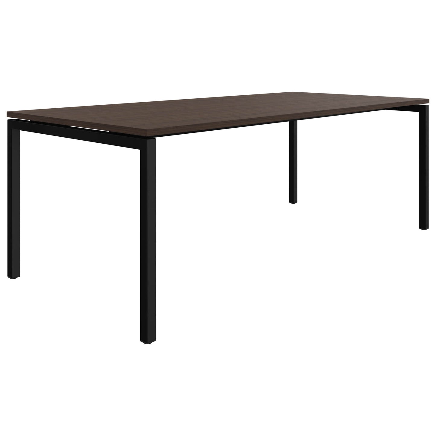 NOVA U executive desk | 2000 x 1000 mm, walnut