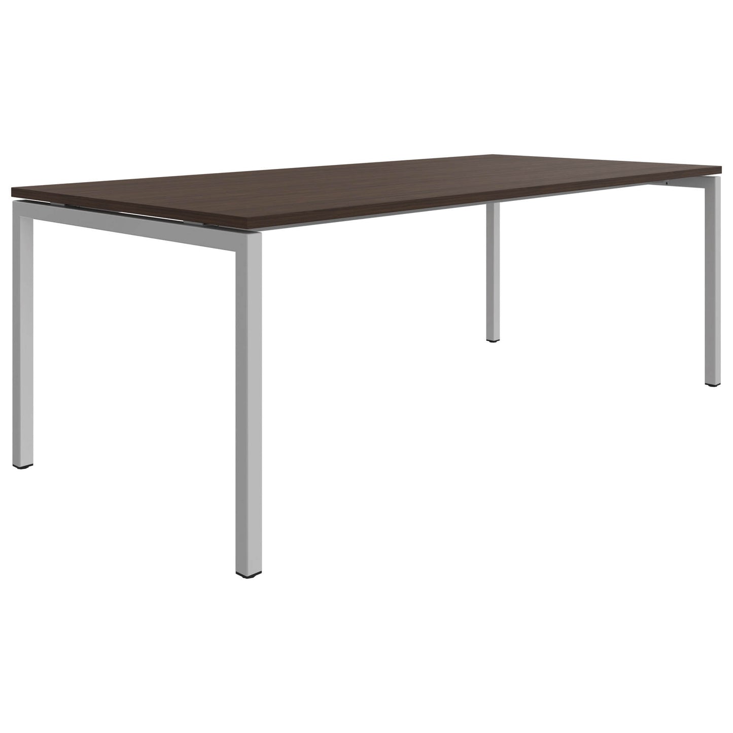 NOVA U executive desk | 2000 x 1000 mm, walnut