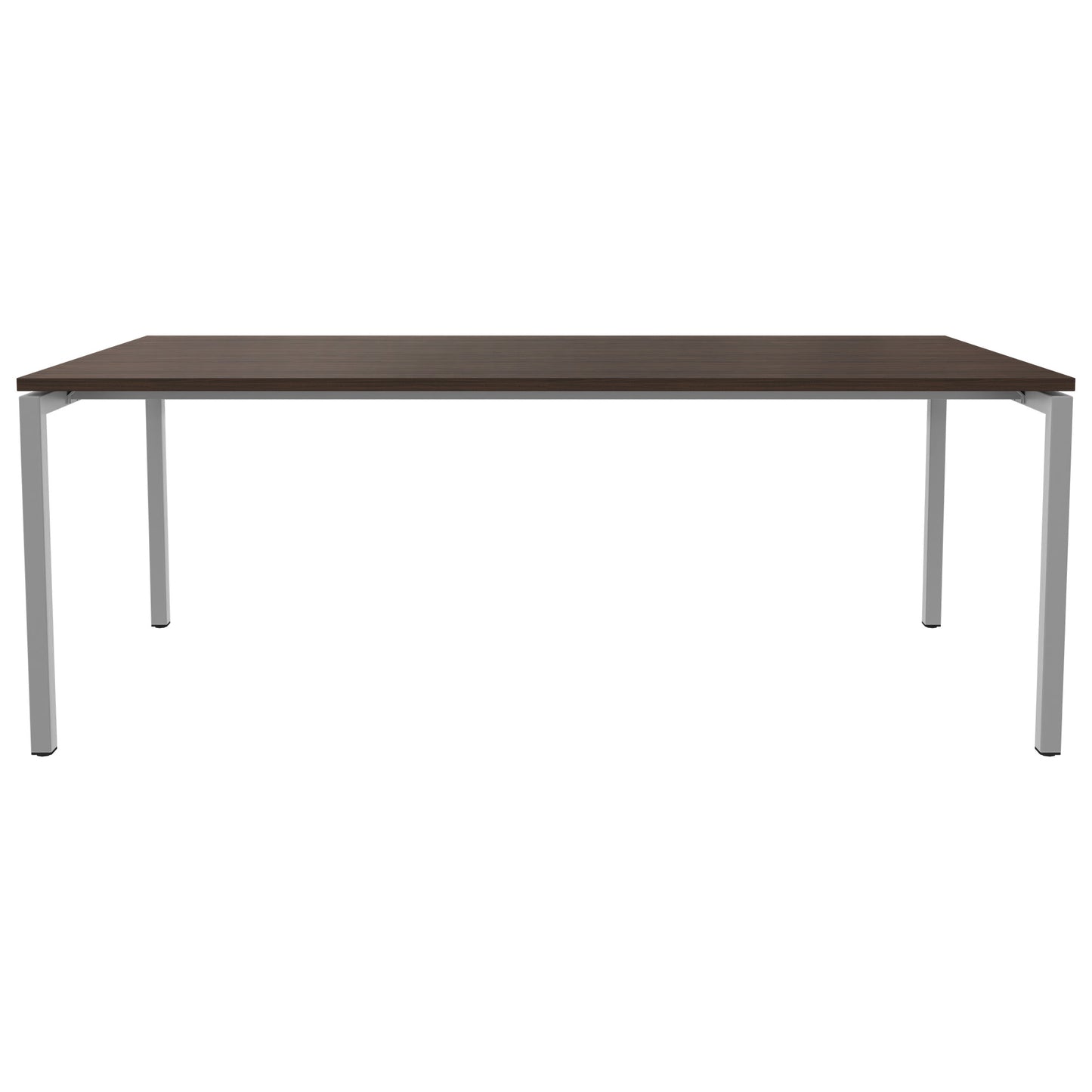 NOVA U executive desk | 2000 x 1000 mm, walnut