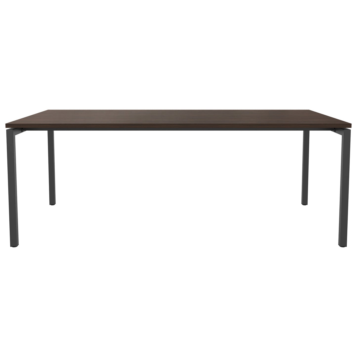 NOVA U executive desk | 2000 x 1000 mm, walnut