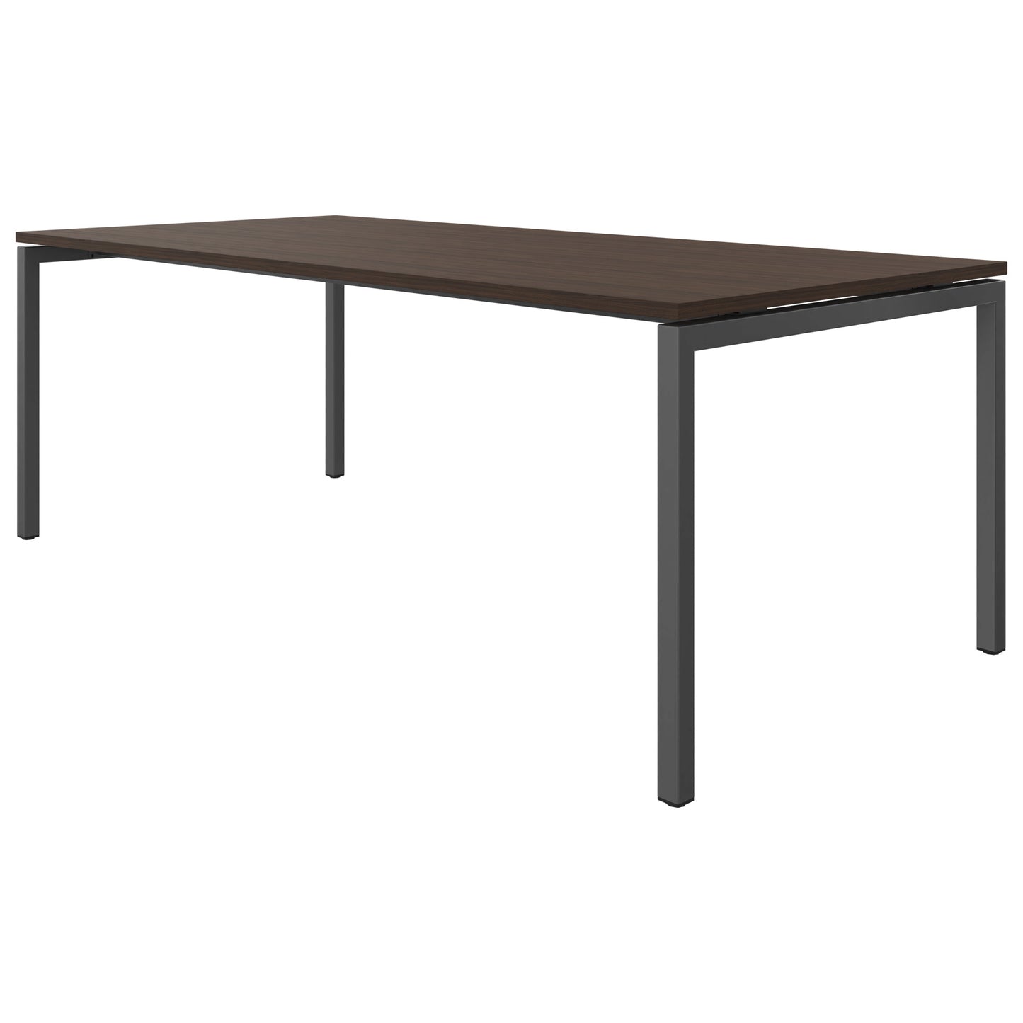 NOVA U executive desk | 2000 x 1000 mm, walnut