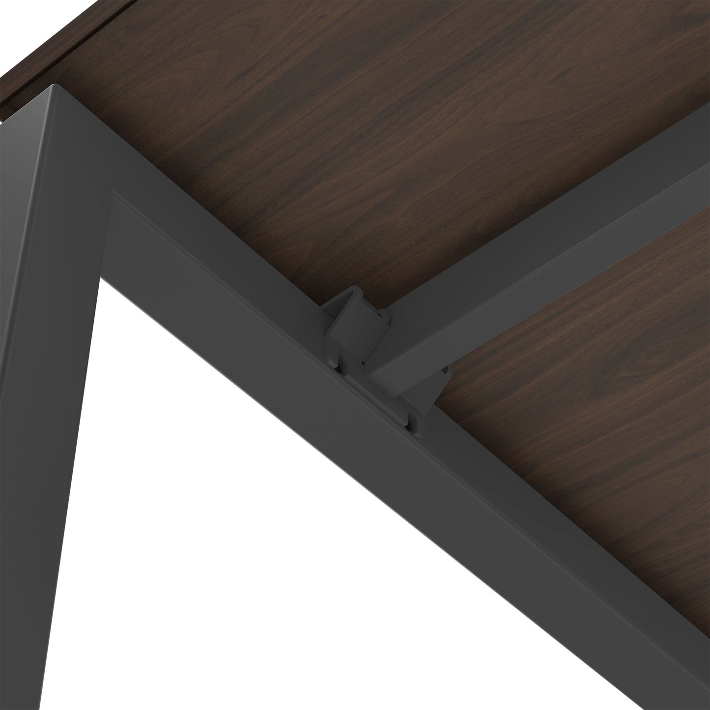 NOVA U executive desk | 2000 x 1000 mm, walnut