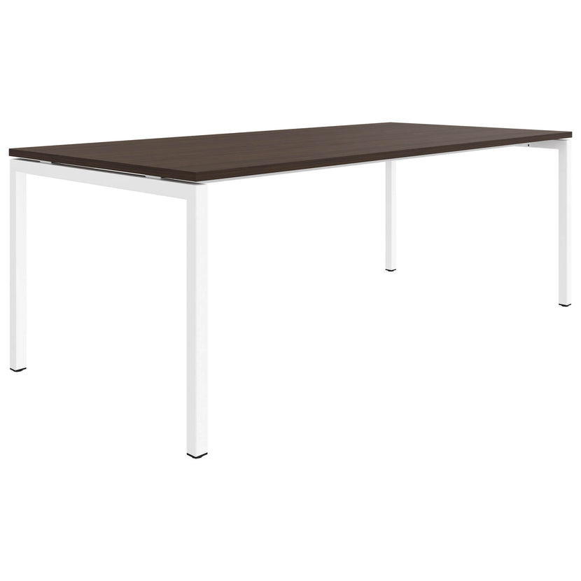 NOVA U executive desk | 2000 x 1000 mm, walnut