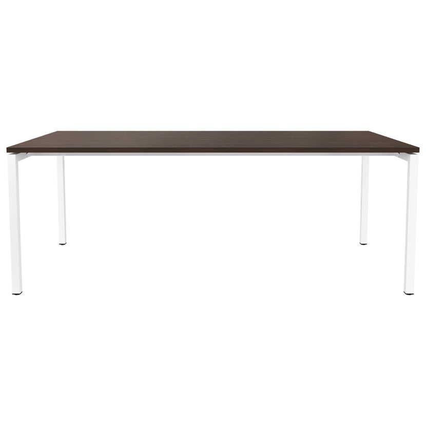 NOVA U executive desk | 2000 x 1000 mm, walnut
