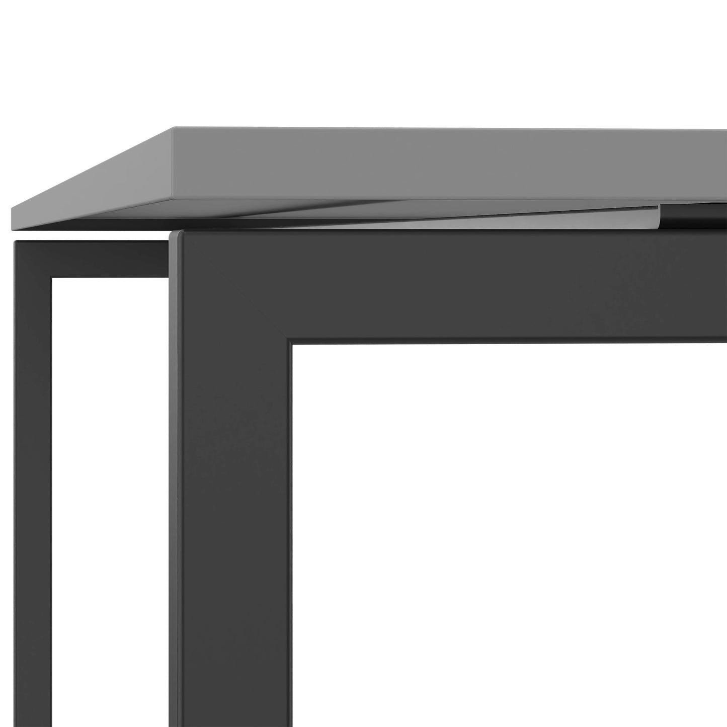 NOVA U CHIET DE BUREAU | 2000 x 1000 mm, gris perlé