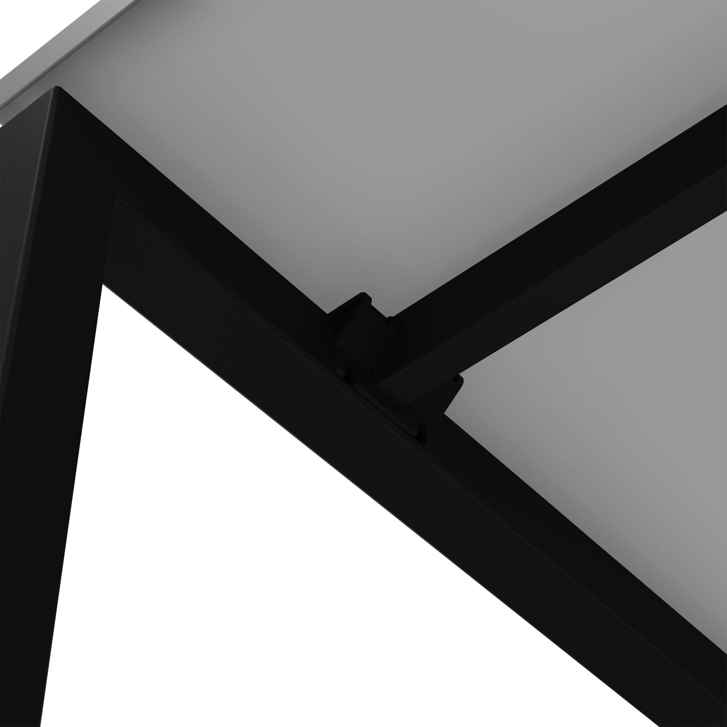 NOVA U CHIET DE BUREAU | 2000 x 1000 mm, gris perlé