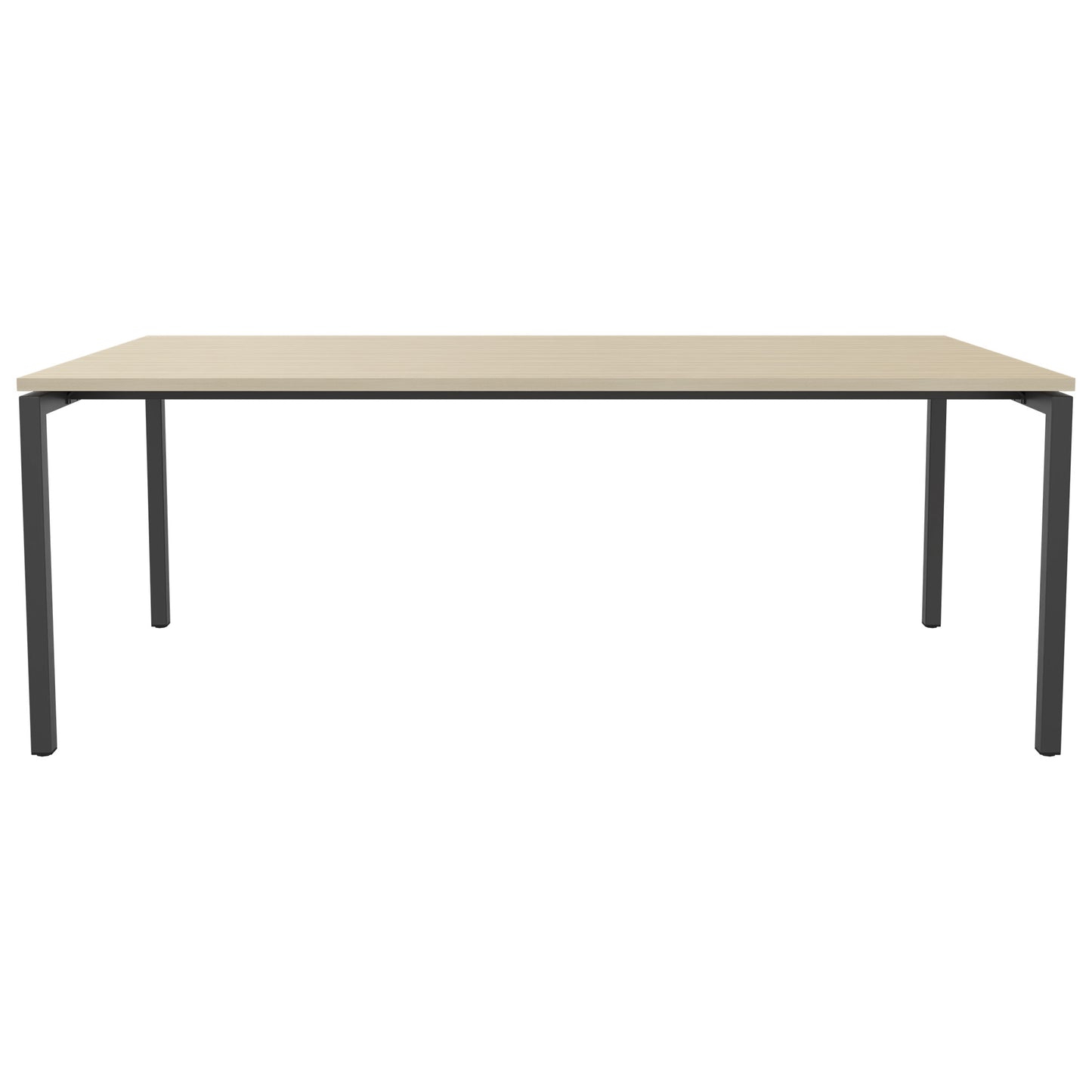 NOVA U executive desk | 2000 x 1000 mm, sand ash