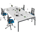 NOVA U Team desk | 3200 x 1640 mm, white - 1 Thumbnail Image