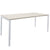 NOVA Uh Desk | Regolabile altezza manualmente, 1600 x 800 mm, acero