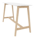 NOVA WOOD Hochtisch | 1200-1800 mm, Massivholz-Gestell, HPL - 9 Thumbnail Image