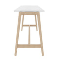 NOVA WOOD Hochtisch | 1200-1800 mm, Massivholz-Gestell, Melamin - 3 Thumbnail Image