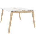 NOVA WOOD Konferenztisch | 1200 - 2800 mm (4-10 Personen), Elektrifiziert, Melamin - 6 Thumbnail Image