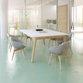 NOVA WOOD Konferenztisch | 1200 - 2800 mm (4-10 Personen), Elektrifiziert, Melamin - 2 Thumbnail Image