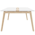 NOVA WOOD Konferenztisch | 1200 - 2800 mm (4-10 Personen), Elektrifiziert, Melamin - 3 Thumbnail Image