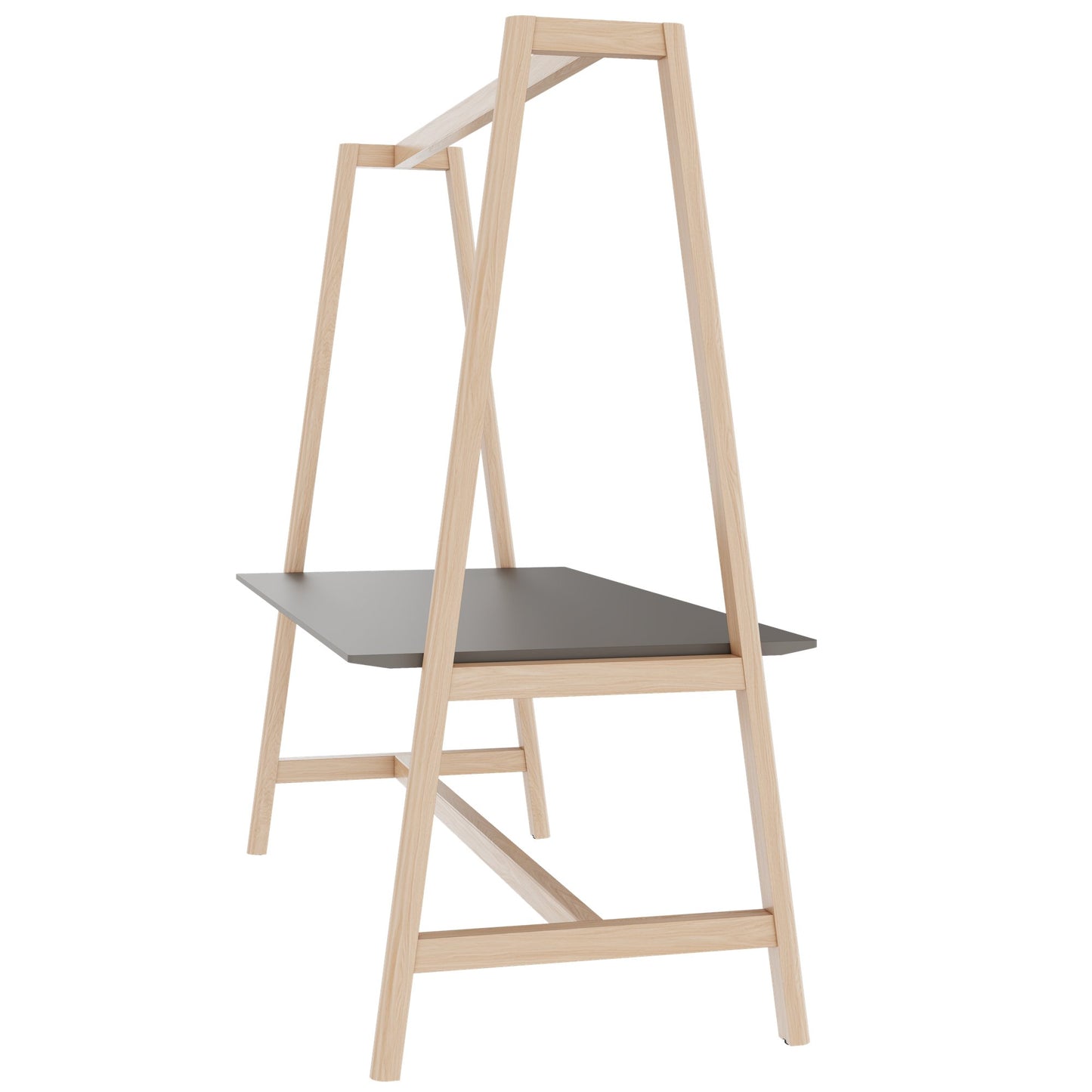 NOVA WOOD Tabella multiuso | 1400 - 1800 x 740 - 1050 mm, Fenix Grey