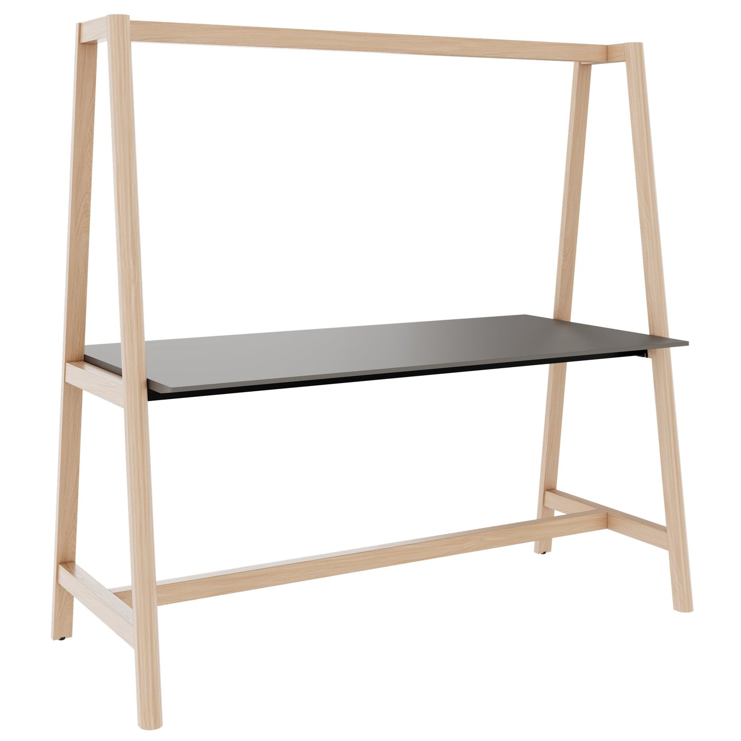 NOVA WOOD Tabella multiuso | 1400 - 1800 x 740 - 1050 mm, Fenix Grey