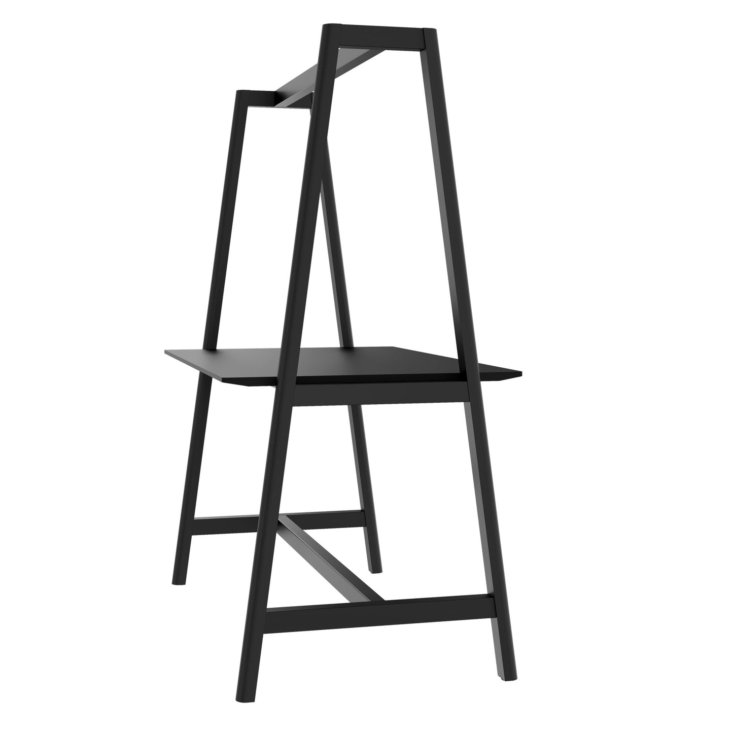 NOVA WOOD Tabella multiuso | 1400 - 1800 x 740 - 1050 mm, Fenix Black