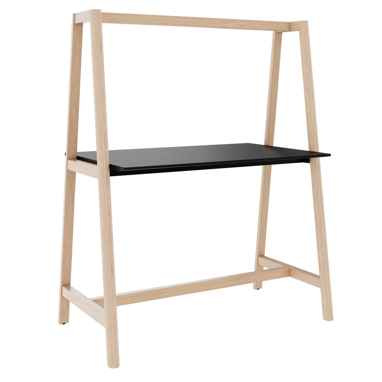NOVA WOOD Tabella multiuso | 1400 - 1800 x 740 - 1050 mm, Fenix Black