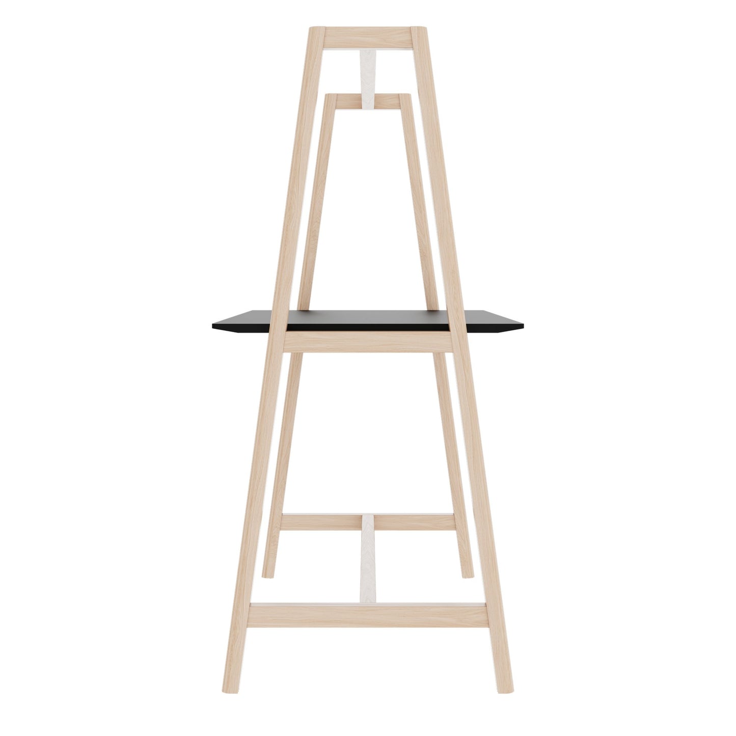 NOVA WOOD Tabella multiuso | 1400 - 1800 x 740 - 1050 mm, Fenix Black