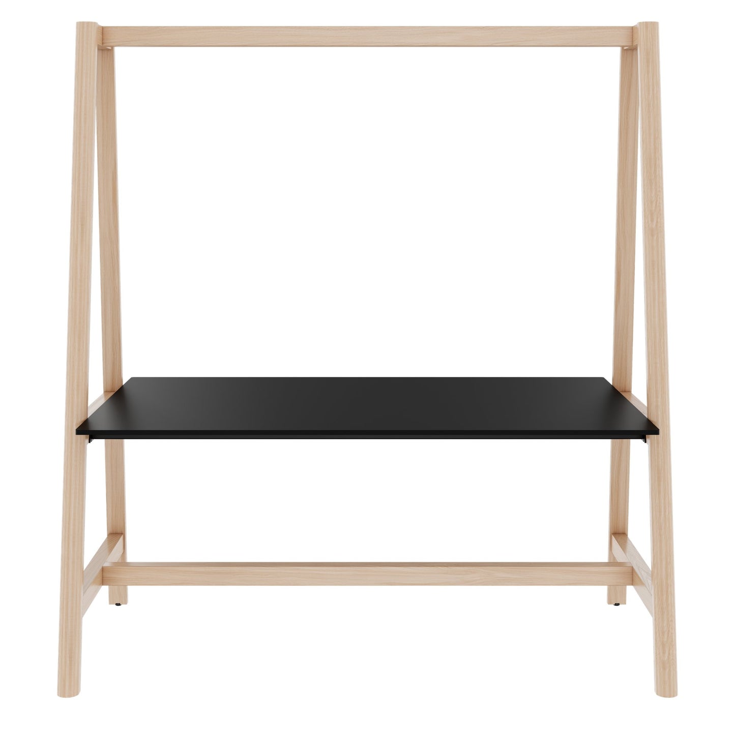 NOVA WOOD Tabella multiuso | 1400 - 1800 x 740 - 1050 mm, Fenix Black