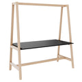 NOVA WOOD Multipurpose Tisch | 1400 - 1800 x 740 - 1050 mm, Fenix Schwarz - 1 Thumbnail Image