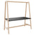 NOVA WOOD Tabella multiuso | 1400 - 1800 x 740 - 1050 mm, Fenix Black