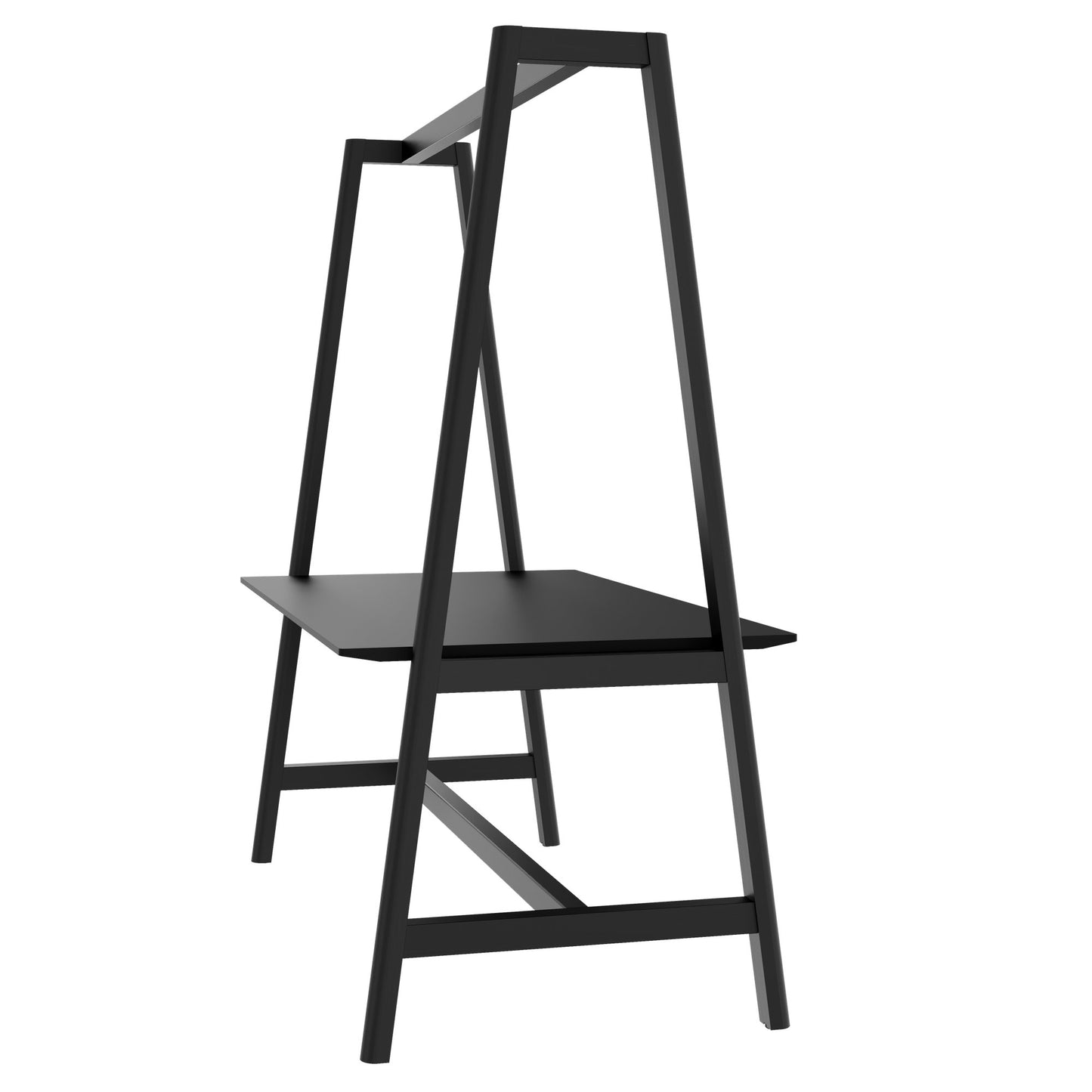 NOVA WOOD Tabella multiuso | 1400 - 1800 x 740 - 1050 mm, Fenix Black
