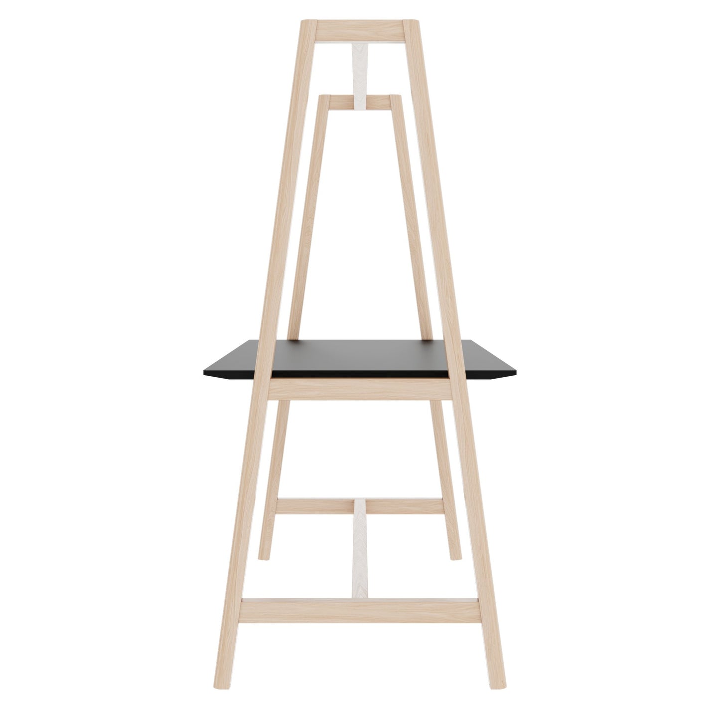 NOVA WOOD Tabella multiuso | 1400 - 1800 x 740 - 1050 mm, Fenix Black