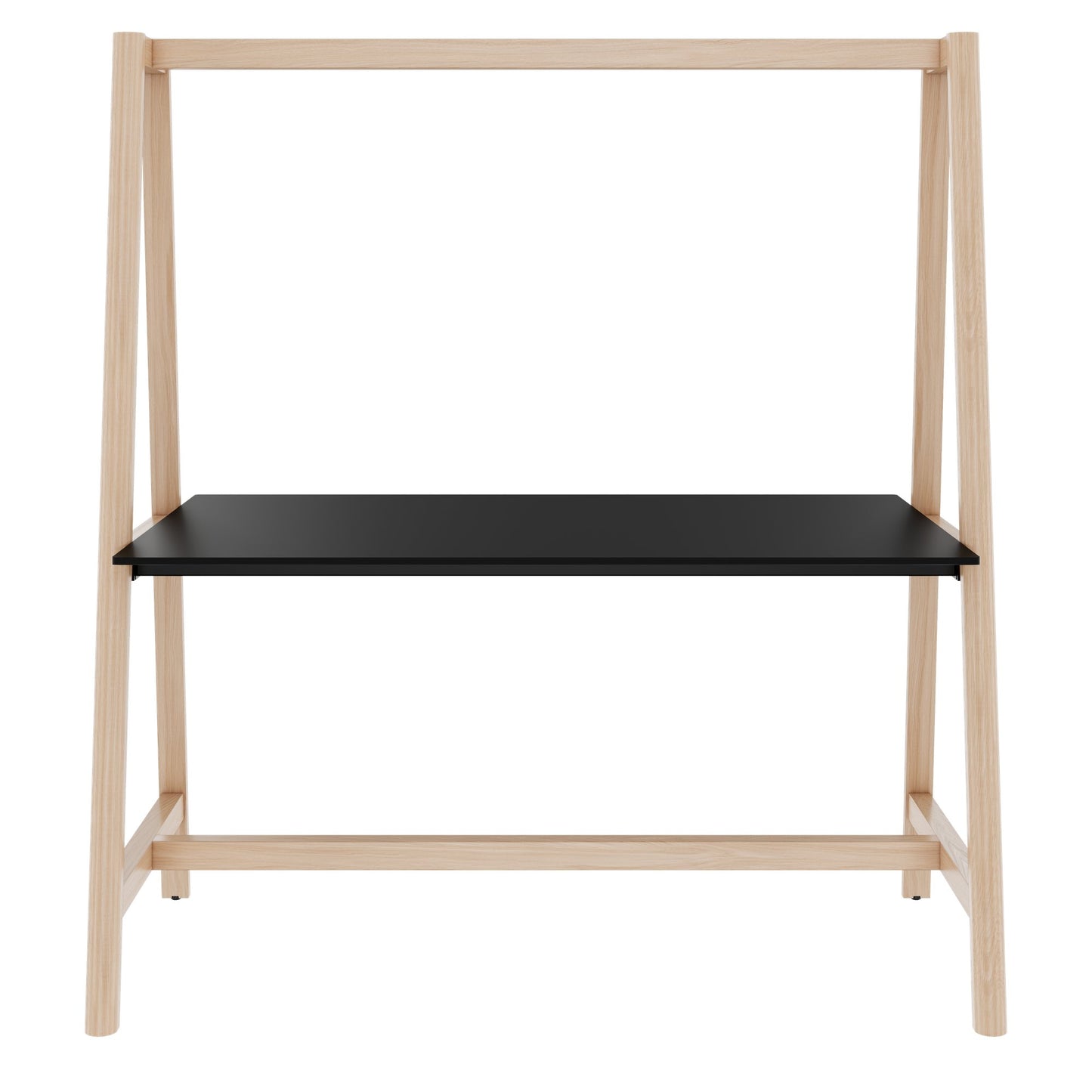 NOVA WOOD Tabella multiuso | 1400 - 1800 x 740 - 1050 mm, Fenix Black