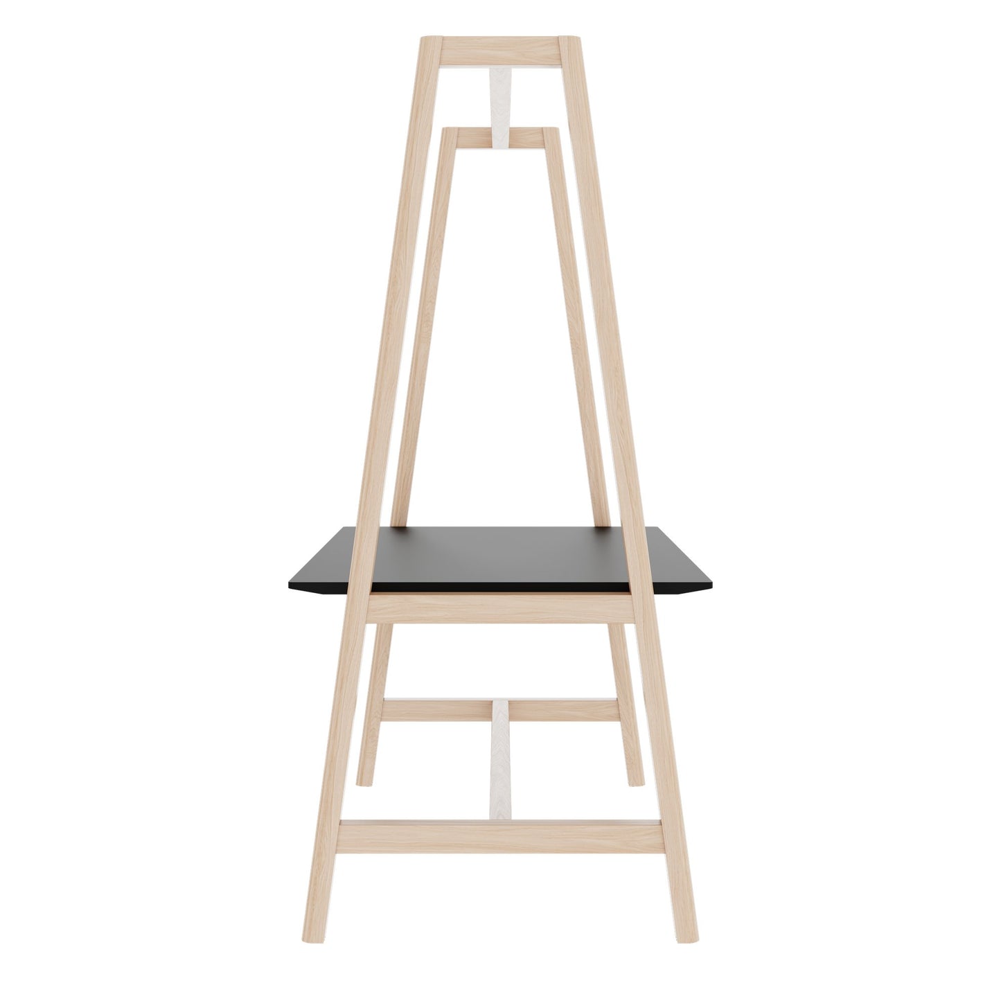 NOVA WOOD Tabella multiuso | 1400 - 1800 x 740 - 1050 mm, Fenix Black