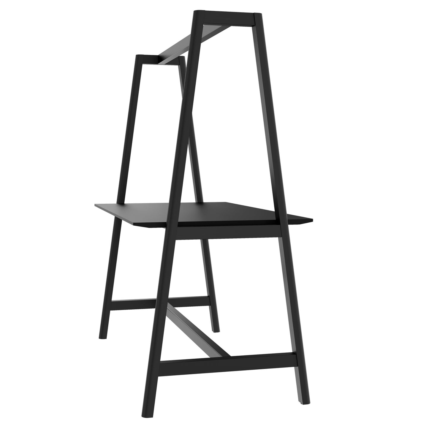 NOVA WOOD Tabella multiuso | 1400 - 1800 x 740 - 1050 mm, Fenix Black
