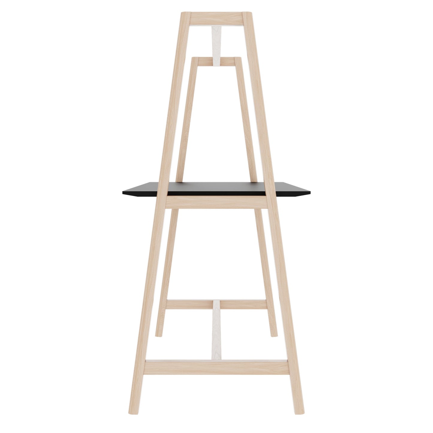NOVA WOOD Tabella multiuso | 1400 - 1800 x 740 - 1050 mm, Fenix Black