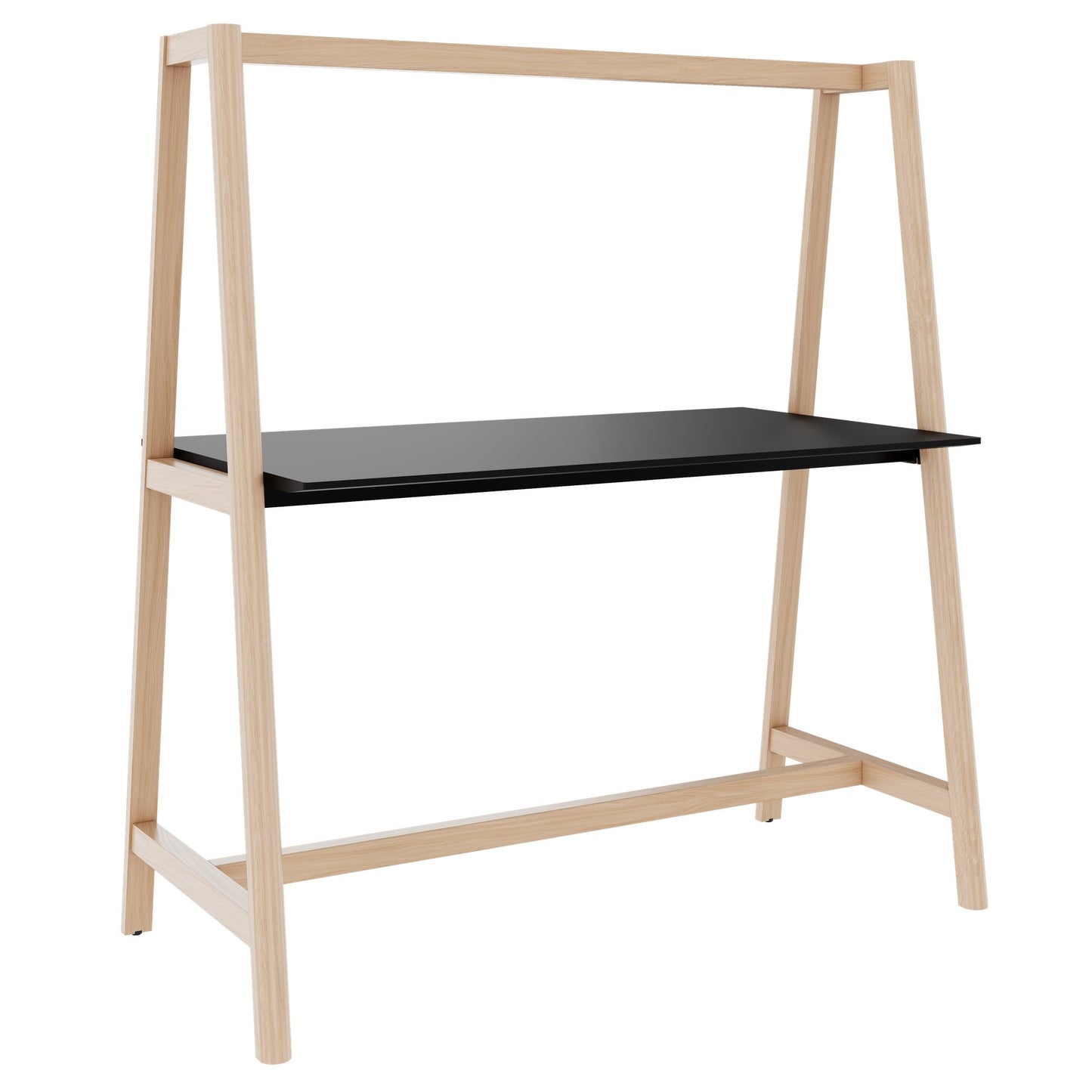 NOVA WOOD Tabella multiuso | 1400 - 1800 x 740 - 1050 mm, Fenix Black