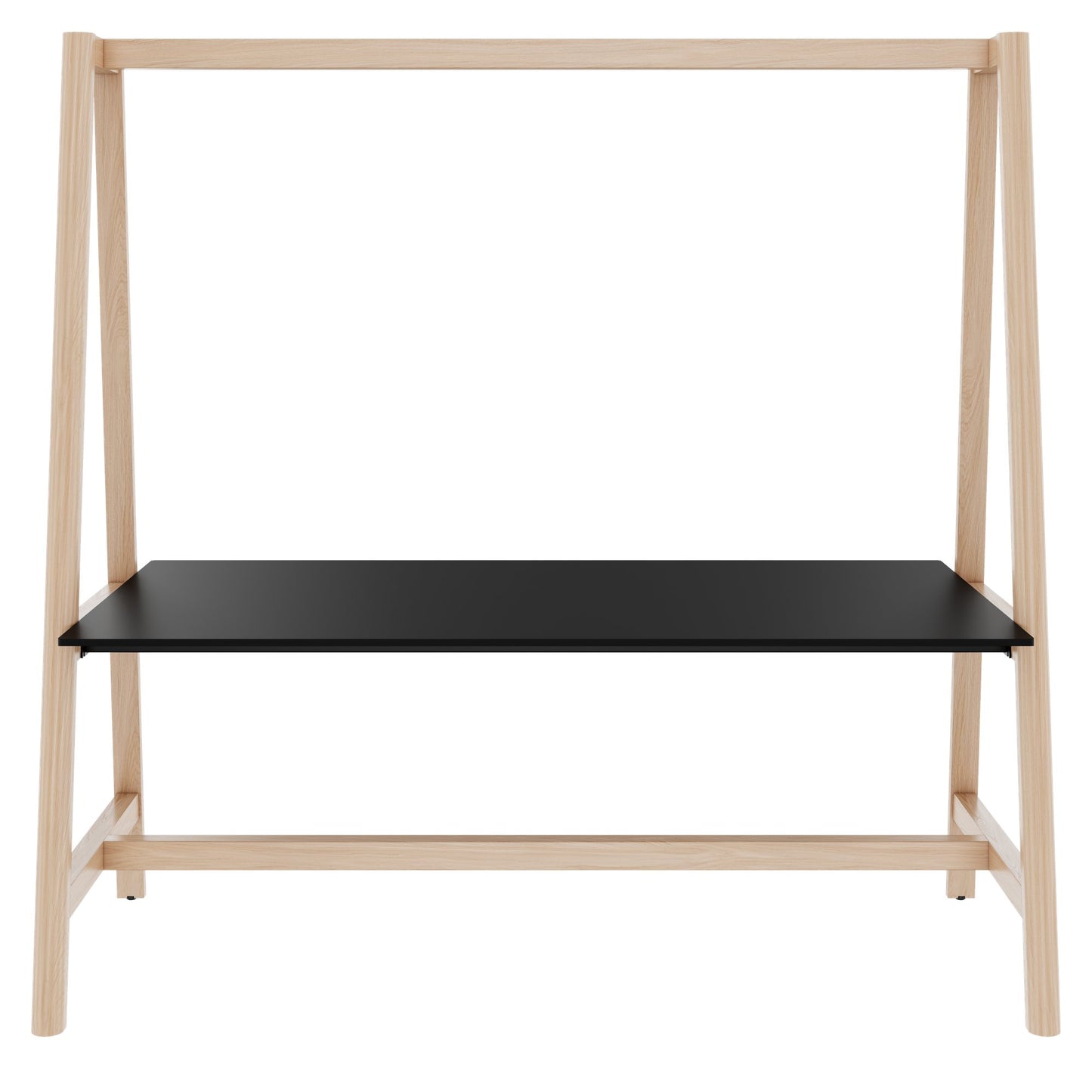 NOVA WOOD Tabella multiuso | 1400 - 1800 x 740 - 1050 mm, Fenix Black
