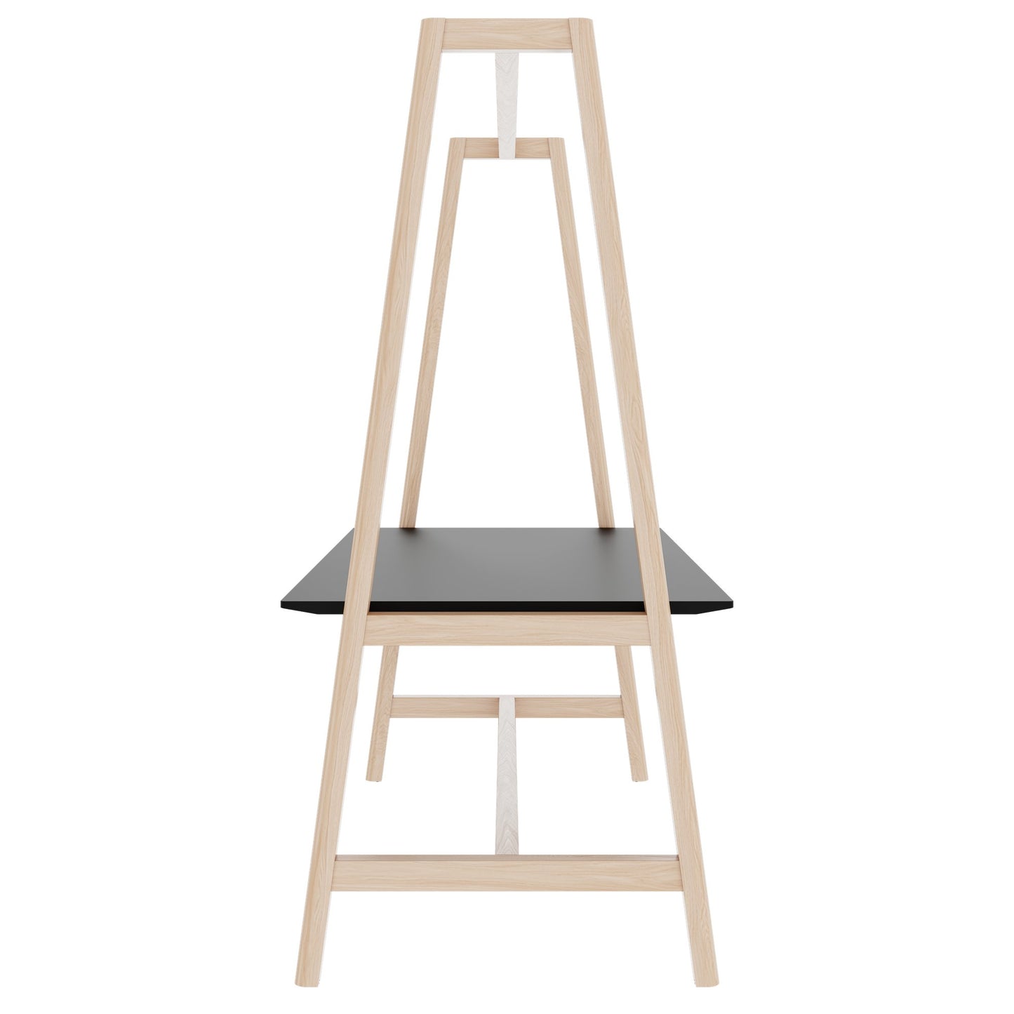 NOVA WOOD Tabella multiuso | 1400 - 1800 x 740 - 1050 mm, Fenix Black