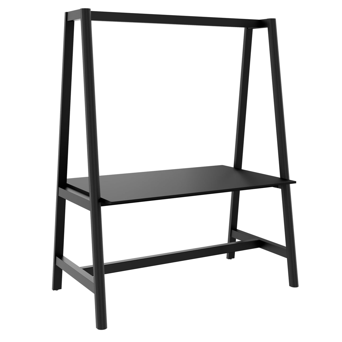 NOVA WOOD Tabella multiuso | 1400 - 1800 x 740 - 1050 mm, Fenix Black