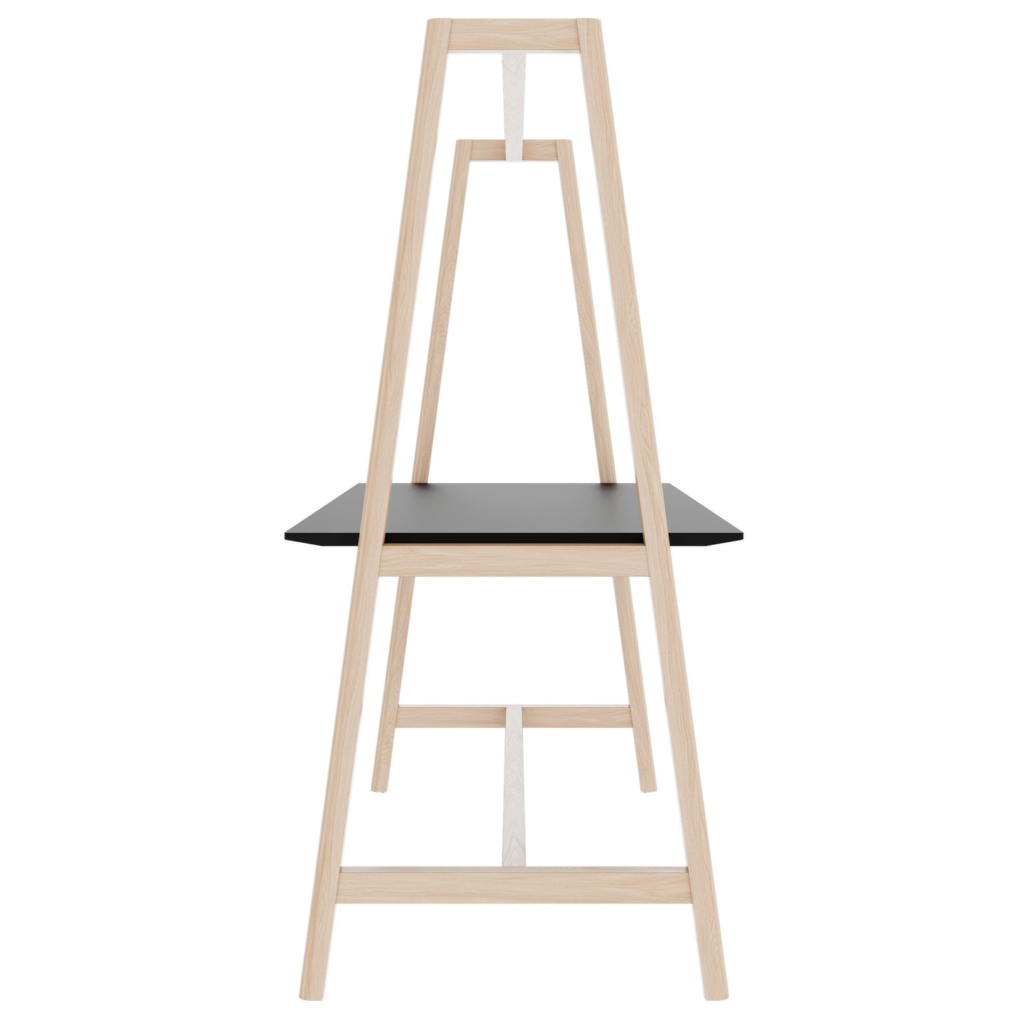 NOVA WOOD Tabella multiuso | 1400 - 1800 x 740 - 1050 mm, Fenix Black