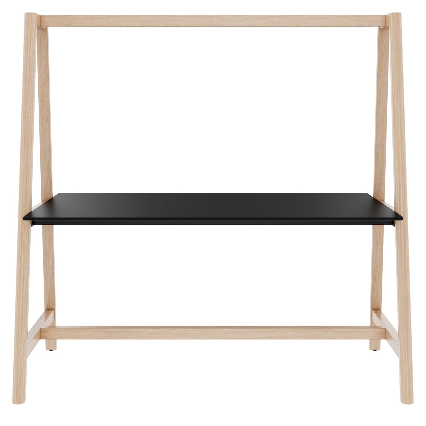 NOVA WOOD Tabella multiuso | 1400 - 1800 x 740 - 1050 mm, Fenix Black