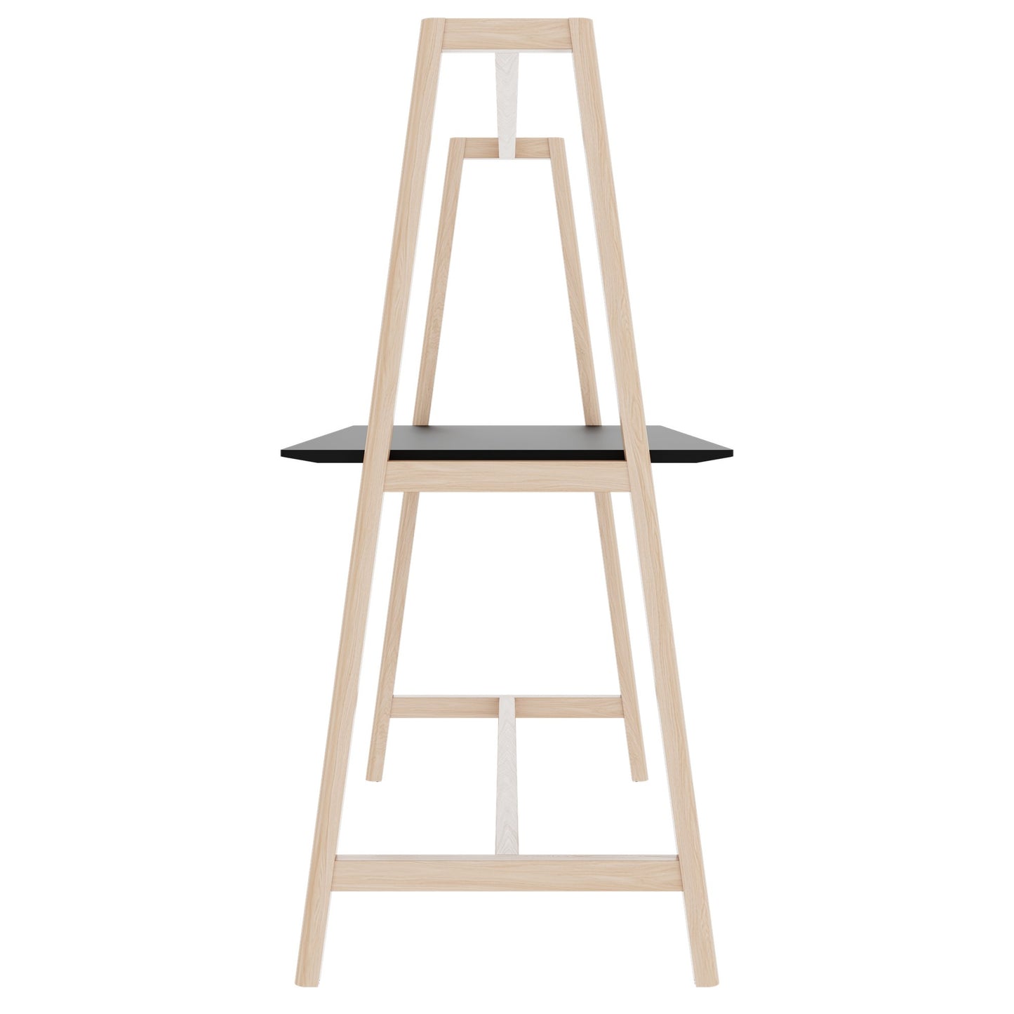 NOVA WOOD Tabella multiuso | 1400 - 1800 x 740 - 1050 mm, Fenix Black